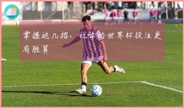 掌握这几招，让你的世界杯投注更有胜算